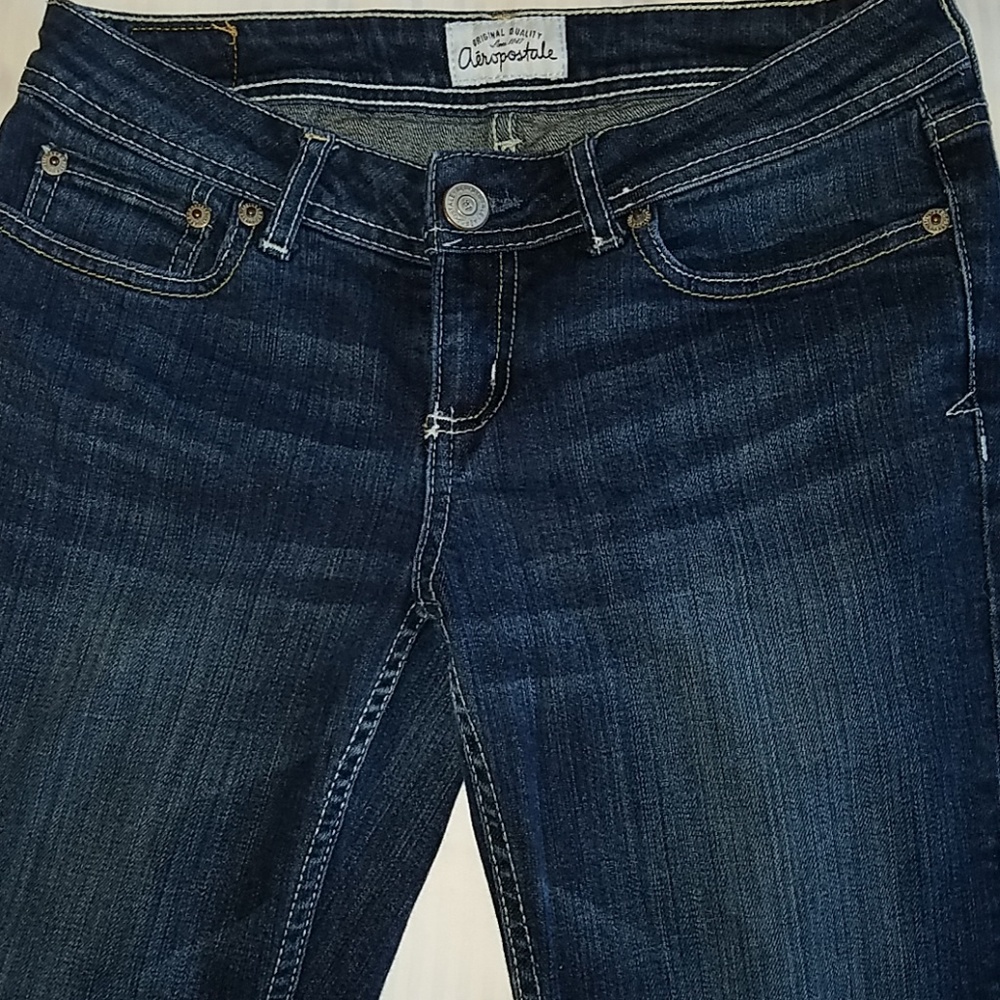 🌺🌺HP🌺🌺Aeropostle bootcut jeans short petite - Picture 5 of 5